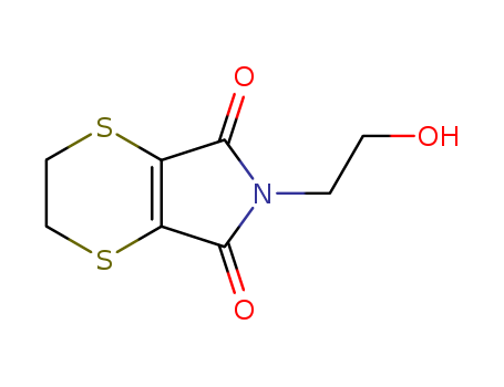 5H-1,4-Dithiino[2,3-c]pyrrole-5,7(6H)-dione,2,3-dihydro-6-(2-hydroxyethyl)-