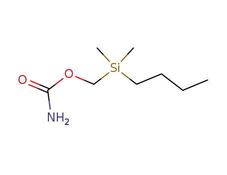 Molecular Structure of 3124-39-8 ([butyl(dimethyl)silyl]methyl carbamate)