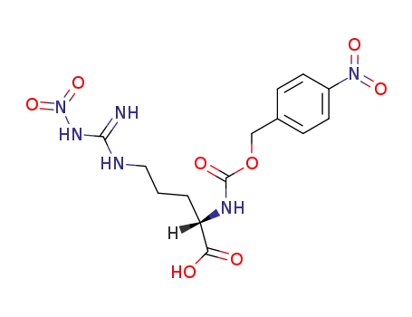 <i>N</i><sup>ω</sup>-nitro-<i>N</i><sup>α</sup>-(4-nitro-benzyloxycarbonyl)-L-arginine