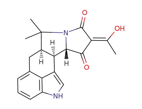 Molecular Structure of 83136-88-3 (CYCLOPIAZONIC ACID)