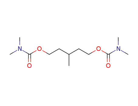 Molecular Structure of 31035-83-3 (3-methylpentane-1,5-diyl bis(dimethylcarbamate))