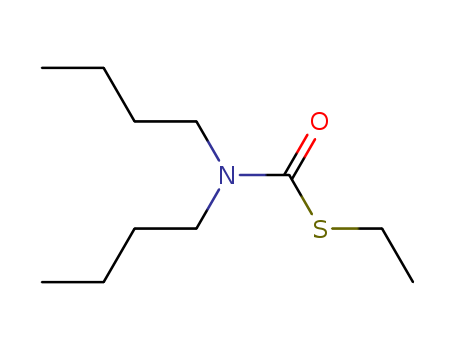 2444-96-4,S-ethyl dibutylthiocarbamate,Carbamicacid, dibutylthio-, S-ethyl ester (6CI,7CI,8CI); R 1870; R 1880; S-Ethyldibutylthiocarbamate