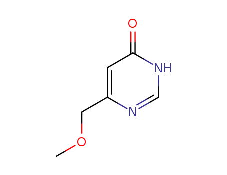 Molecular Structure of 3122-78-9 (4(1H)-Pyrimidinone, 6-(methoxymethyl)- (9CI))