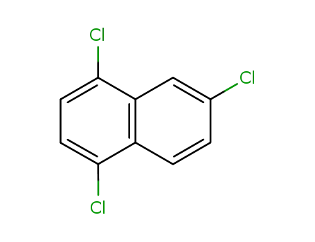 Molecular Structure of 2437-54-9 (1,4,6-TRICHLORONAPHTHALENE)