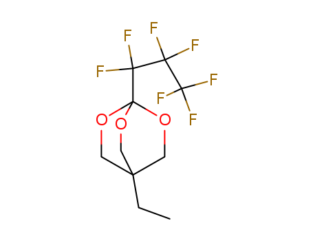 31185-68-9,Heptafluoroorthobutyric acid cyclic ester with 2-ethyl-2-(hydroxymethy l)-1,3-propanediol (1:1),Orthobutyricacid, heptafluoro-, cyclic ester with 2-ethyl-2-(hydroxymethyl)-1,3-propanediol(1:1) (8CI)