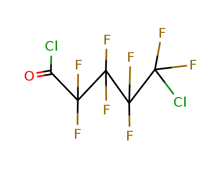 Molecular Structure of 3110-03-0 (5-CHLOROOCTAFLUOROPENTANOYL CHLORIDE)