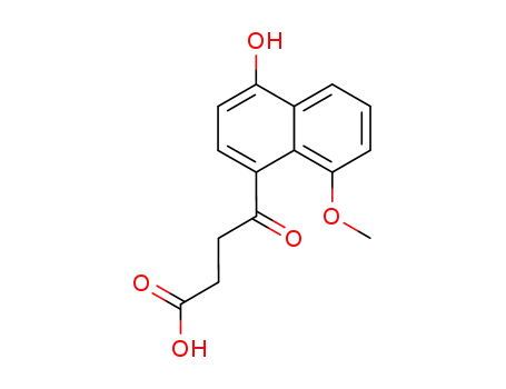 4-(4-hydroxy-8-methoxy-[1]naphthyl)-4-oxo-butyric acid