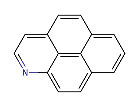 Molecular Structure of 313-80-4 (NAPHTHO(2,1,8-DEF)QUINOLINE)