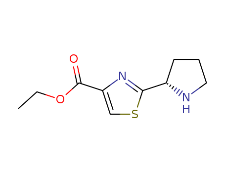 ethyl 2-((R)-pyrrolidin-2-yl)thiazole-4-carboxylate hydrochloride