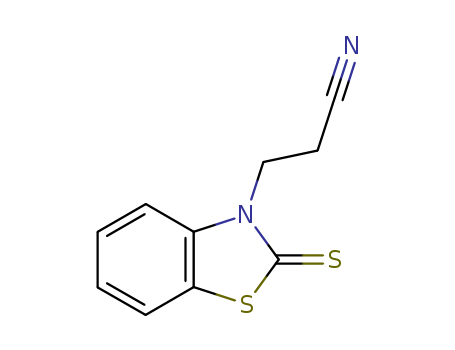3(2H)-Benzothiazolepropanenitrile,2-thioxo- cas  27410-89-5