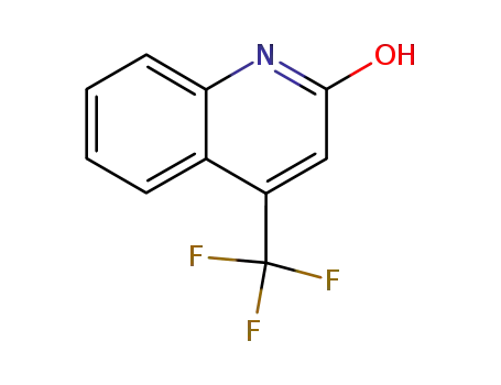 Molecular Structure of 25199-84-2 (2-HYDROXY-4-(TRIFLUOROMETHYL)QUINOLINE)