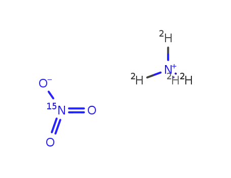 Molecular Structure of 31432-46-9 (AMMONIUM NITRATE-15N)