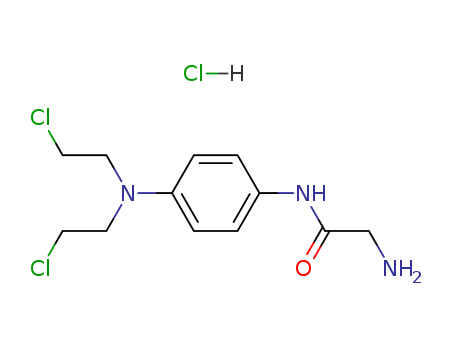 [4-[(2-aminoacetyl)amino]phenyl]-bis(2-chloroethyl)azanium chloride