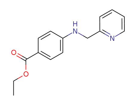 Benzoicacid, 4-[(2-pyridinylmethyl)amino]-, ethyl ester
