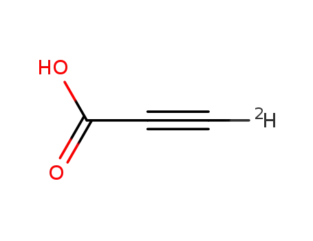 Molecular Structure of 18910-53-7 (<3-2H>propiolic acid)