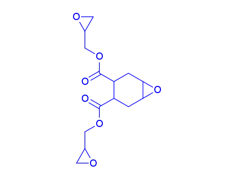 Molecular Structure of 25293-64-5 (4,5-epoxytetrahydrophthalic acid diglycidylester)