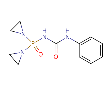 Urea,N-[bis(1-aziridinyl)phosphinyl]-N'-phenyl-