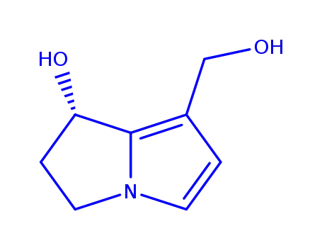 Molecular Structure of 26400-24-8 (DEHYDROHELIOTRIDINE)