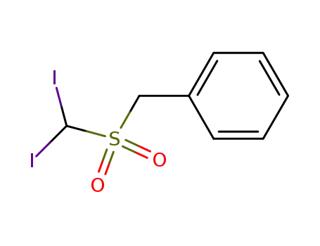 Molecular Structure of 31350-54-6 ([[(Diiodomethyl)sulfonyl]methyl]benzene)