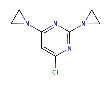 2,4-Diethylenimino-6-chloropyrimidine
