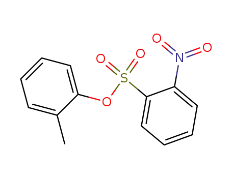 Molecular Structure of 25238-19-1 (2-methylphenyl 2-nitrobenzenesulfonate)