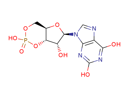 Xanthosine, cyclic3',5'-(hydrogen phosphate)