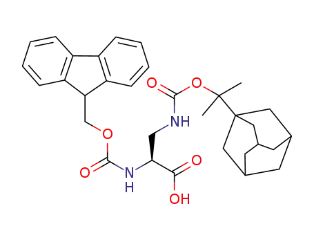 Molecular Structure of 251316-97-9 (FMOC-DAP(ADPOC)-OH)