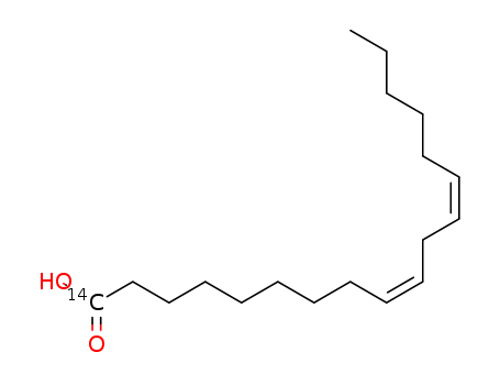 3131-66-6,LINOLEIC ACID-1-14C,9,12-Octadecadienoic-1-14Cacid, (Z,Z)-; Linoleic-1-14C acid (7CI,8CI)
