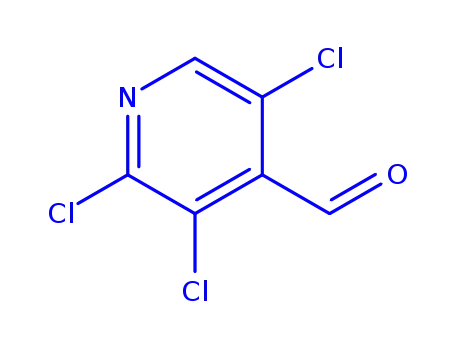 Molecular Structure of 251997-31-6 (2,3,5-Trichloropyridine-4-carboxaldehyde)