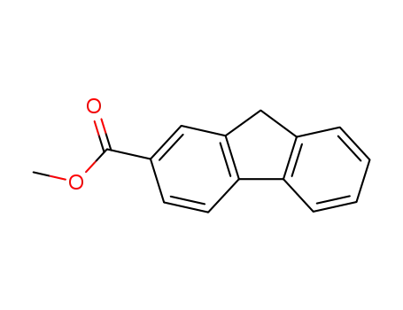Molecular Structure of 2523-36-6 (methyl 9H-fluorene-2-carboxylate)