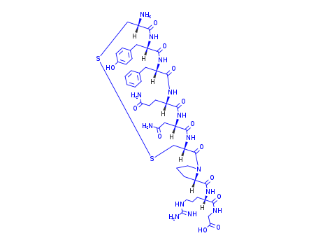 25255-33-8,argipressin, Gly(OH9)-,1,2-Dithia-5,8,11,14,17-pentaazacycloeicosane,cyclic peptide deriv.; (Arg8)-Vasopressinoic acid; Vasopressinoic acid;[Arg8,Gly-OH9]vasopressin