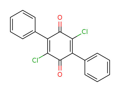 2,5-Cyclohexadiene-1,4-dione,2,5-dichloro-3,6-diphenyl- cas  24909-17-9
