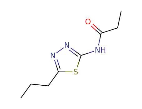 25958-40-1,N-(5-propyl-1,3,4-thiadiazol-2-yl)propanamide,Propionamide,N-(5-propyl-1,3,4-thiadiazol-2-yl)- (8CI)