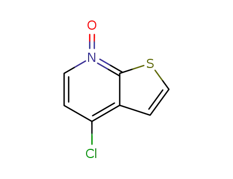 Molecular Structure of 25557-54-4 (4-chloro-7-oxo-7,7a-dihydrothieno[2,3-b]pyridin-7-ium)