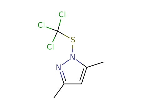 1H-Pyrazole,3,5-dimethyl-1-[(trichloromethyl)thio]-