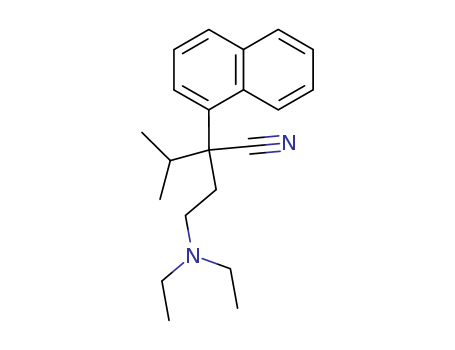 2572-72-7,1-NAPHTHALENEACETONITRILE, alpha-(2-(DIETHYLAMINO)ETHYL)-alpha-ISOPROP YL-,1-Naphthaleneacetonitrile,a-[2-(diethylamino)ethyl]-a-isopropyl- (7CI,8CI)