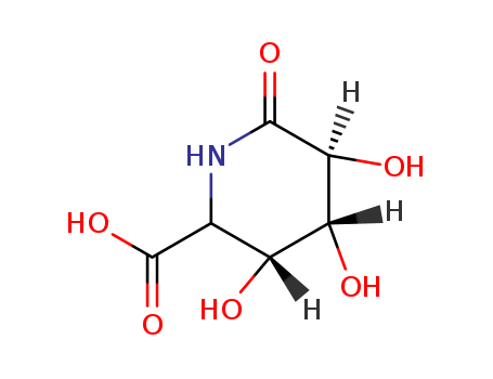 (2S,3R,4S,5R)-3,4,5-trihydroxy-6-oxopiperidine-2-carboxylic acid