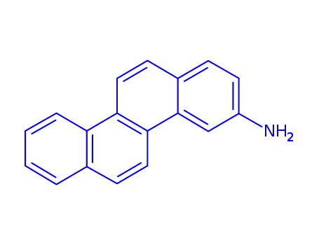 Molecular Structure of 316-18-7 (3-aminochrysene)