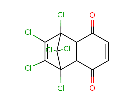 1,4-Methanonaphthalene-5,8-dione,1,2,3,4,9,9-hexachloro-1,4,4a,8a-tetrahydro- cas  2591-92-6