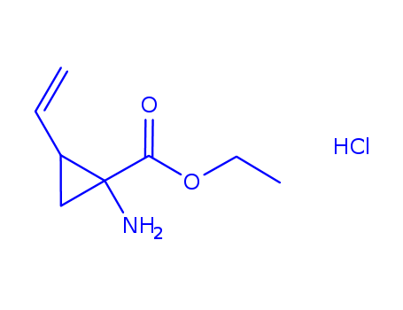 Cyclopropanecarboxylicacid; 1-aMino-2-ethenyl-; ethyl ester; hydrochloride (1:1); (1R;2S)-rel-