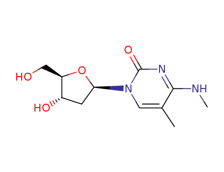 Molecular Structure of 25406-44-4 (Cytidine, 2'-deoxy-N,5-dimethyl-)