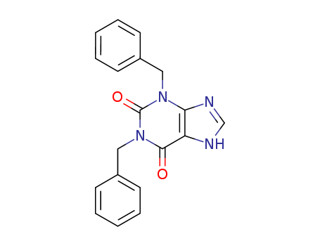 1H-Purine-2,6-dione,3,9-dihydro-1,3-bis(phenylmethyl)- cas  31542-68-4