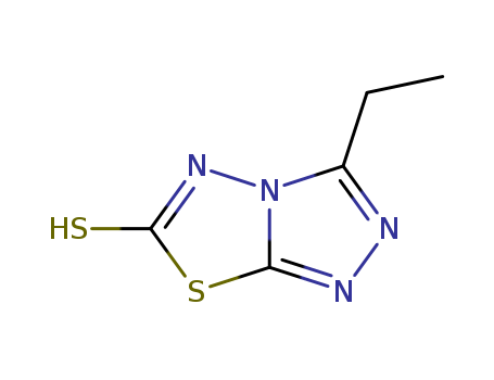 1,2,4-Triazolo[3,4-b][1,3,4]thiadiazole-6(5H)-thione,3-ethyl- cas  3173-12-4