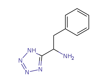 Molecular Structure of 31603-06-2 (2-phenyl-1-(2H-tetrazol-5-yl)ethanamine)