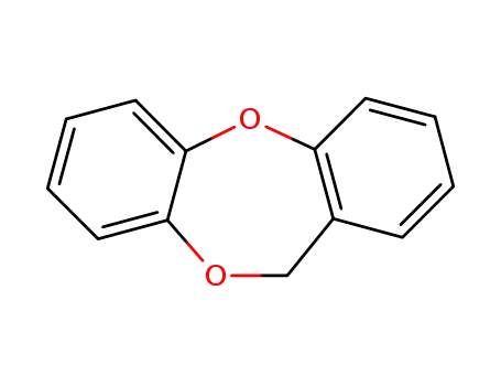 Molecular Structure of 257-08-9 (11H-Dibenzo[b,e][1,4]dioxepin)