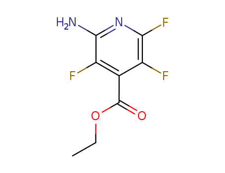 2-AMINO-3,5,6-TRIFLUORO-4-PYRIDINECARBOXYLIC ACIDETHYL ESTER