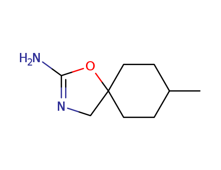 25517-56-0,8-methyl-1-oxa-3-azaspiro[4.5]dec-2-en-2-amine,1-Oxa-3-azaspiro[4.5]dec-2-ene,2-amino-8-methyl- (8CI)