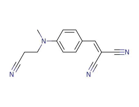 Propanedinitrile,2-[[4-[(2-cyanoethyl)methylamino]phenyl]methylene]- cas  25442-68-6