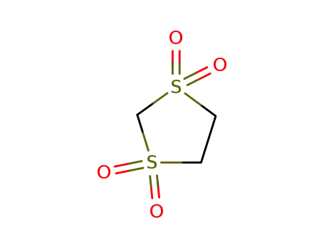 Molecular Structure of 26413-19-4 (1,3-DITHIOLANE-1,1,3,3-TETRAOXIDE)