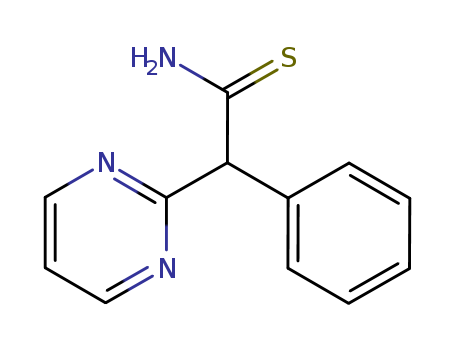 32081-48-4,2-phenyl-2-pyrimidin-2-ylethanethioamide,2-Pyrimidineacetamide,a-phenylthio- (8CI)